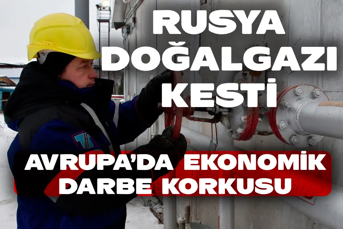Rusya doğalgazı kesti, Avrupa’da ekonomik darbe korkusu