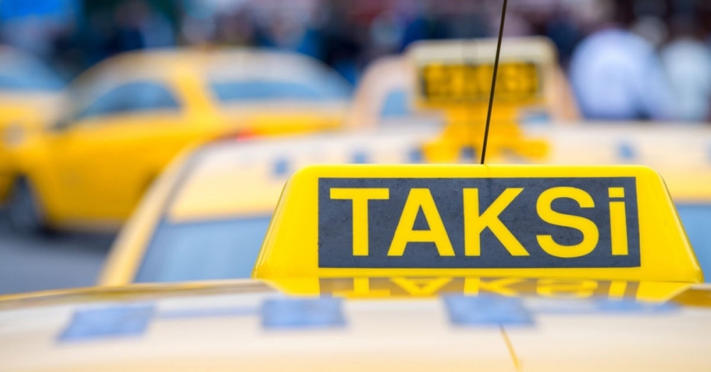 İstanbul‘da bir taksi şoförü,