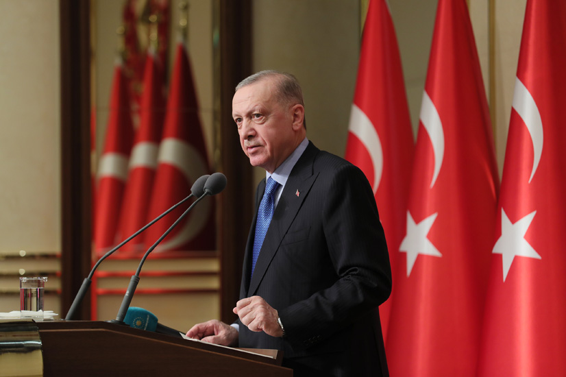 Cumhurbaşkanı Erdoğan, Türkiye’de 50