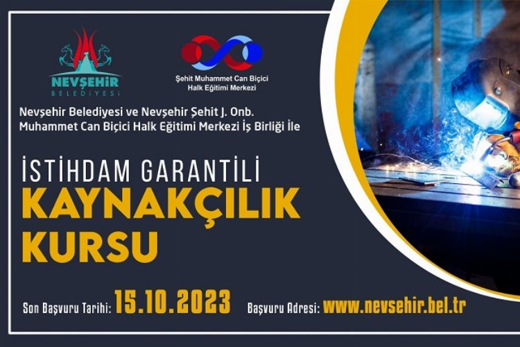 Nevşehir Belediyesi’nden istihdam garantili