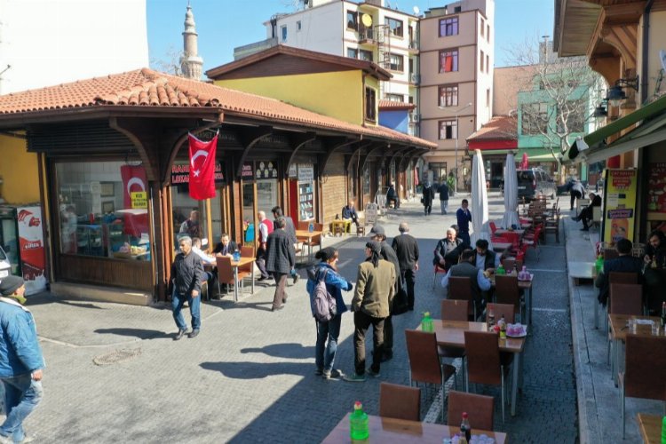 Bursa’nın tarihi mahallesini sürpriz