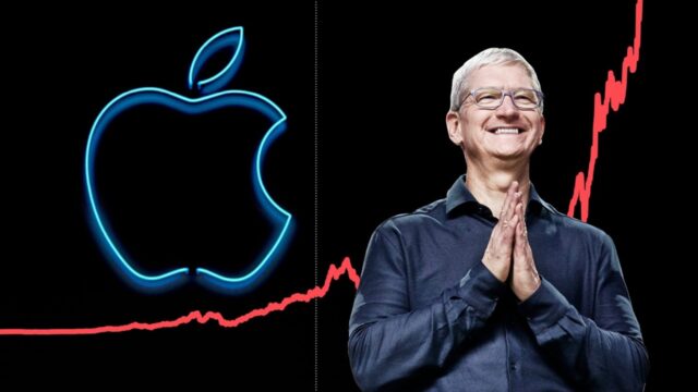 Apple CEO'su Tim Cook'un kazancı 2023'te neredeyse yarı yarıya azaldı